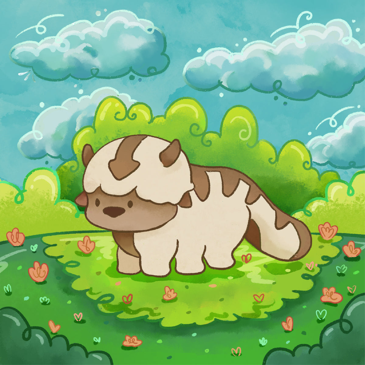 Appa in the Fields